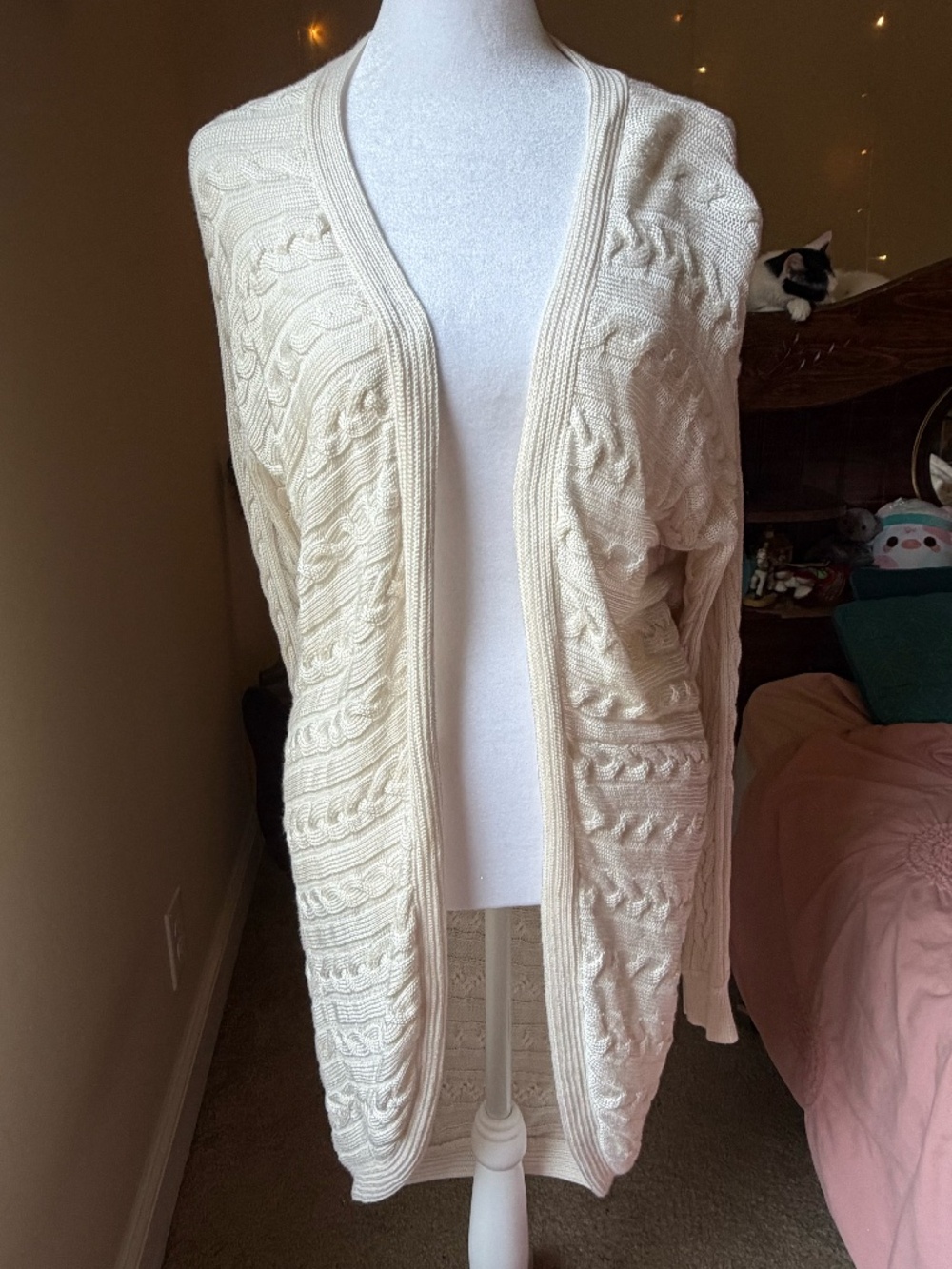 ✨ BRAND NEW WITH TAGS ✨ Absolutely stunning cream/mascarpone ivory cardigan